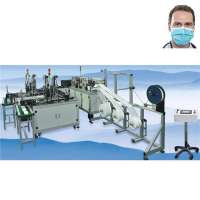 Super High Speed Fully Automated Disposable Outside Plane Earloop Mask Masking Machine